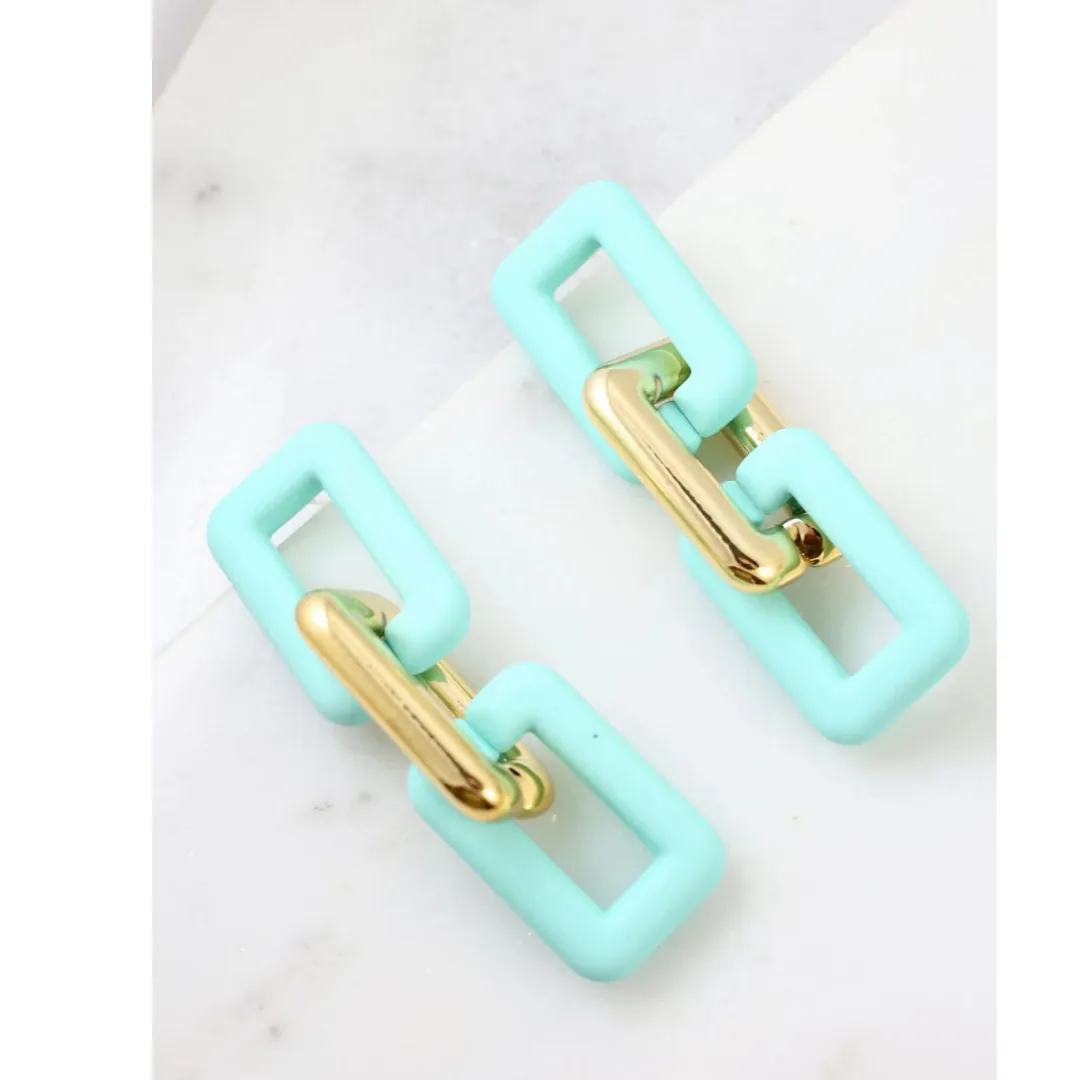 Square Drop Earring