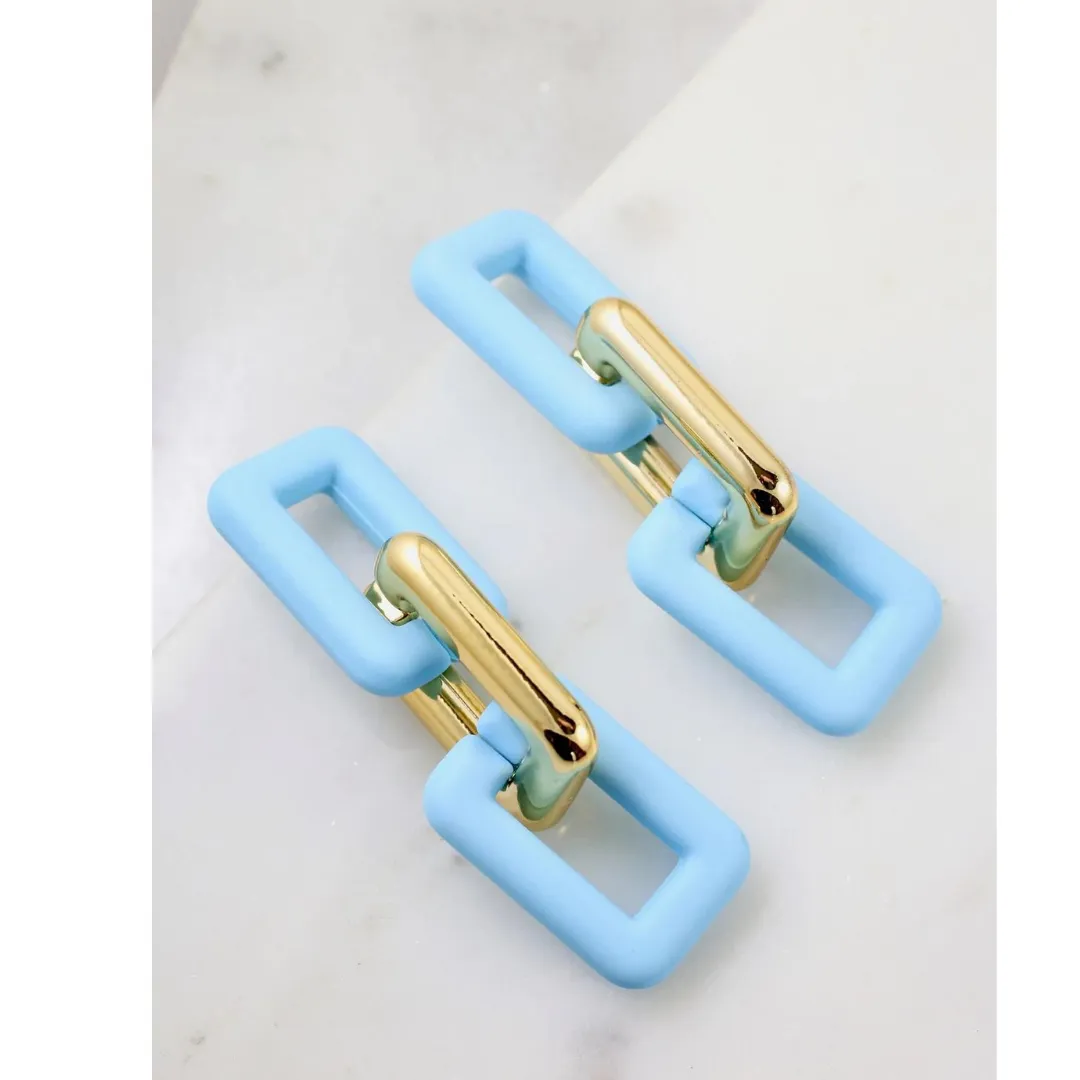 Square Drop Earring
