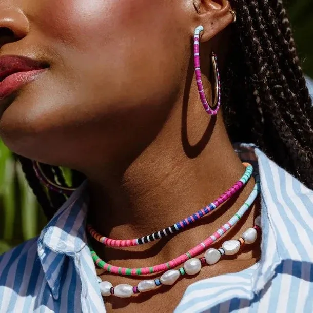 The Frances Taste The Rainbow Pearl Necklace