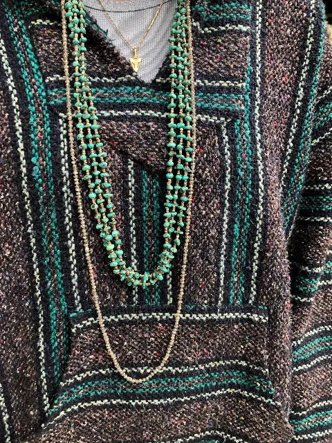 Turquoise Heishi Necklace