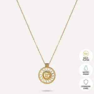 Vibes | Radiant Sol Necklace | 18K Gold-Plated