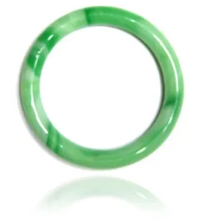 Vintage Green Glass Bangle