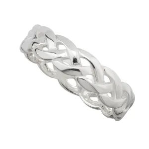 Women's Sterling Silver Celtic Knot Ring S2994