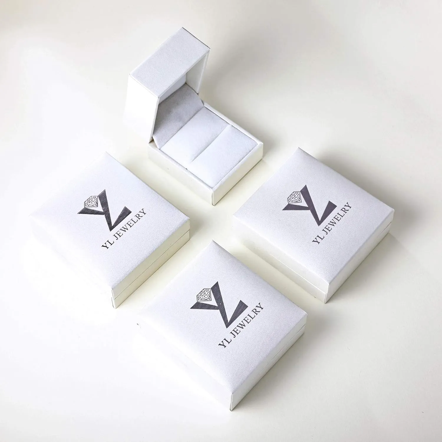 YL Butterfly Rings 925 Sterling Silver Simple Ring Birthstone Statement Rings for Women